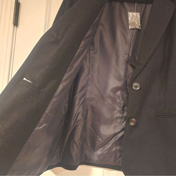 Chadwicks of Boston black lined blazer jacket Size 8 - Picture 4 of 5